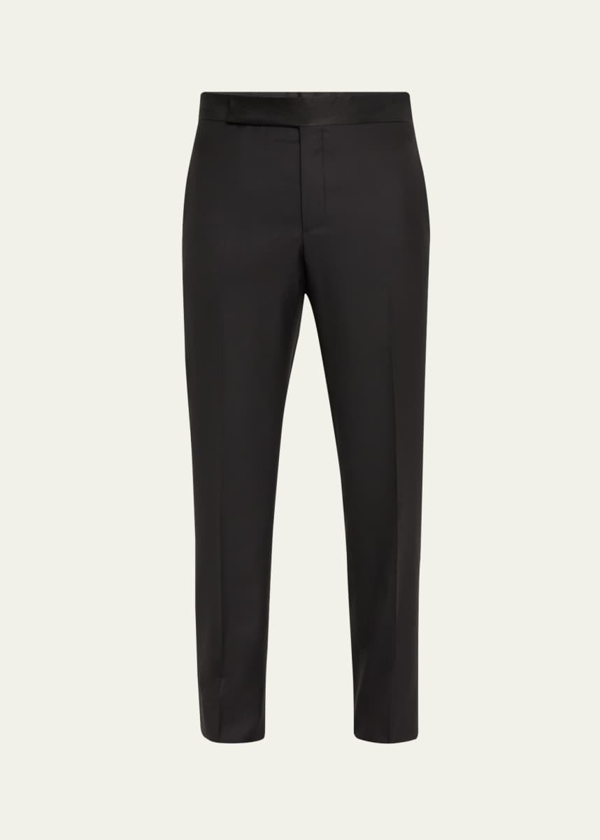 Giorgio Armani Men's Solid Formal Tuxedo Pants