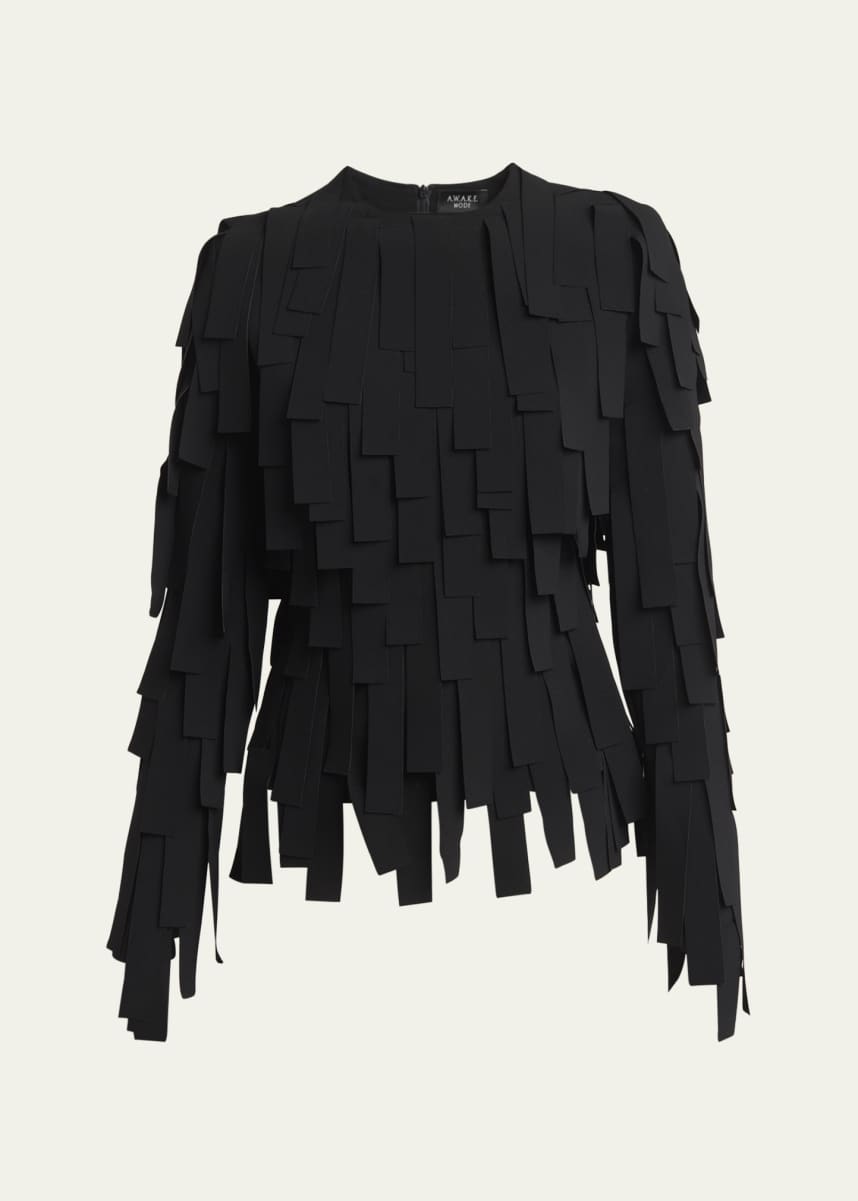 A.W.A.K.E. MODE Long-Sleeve Multi Rectangle Top