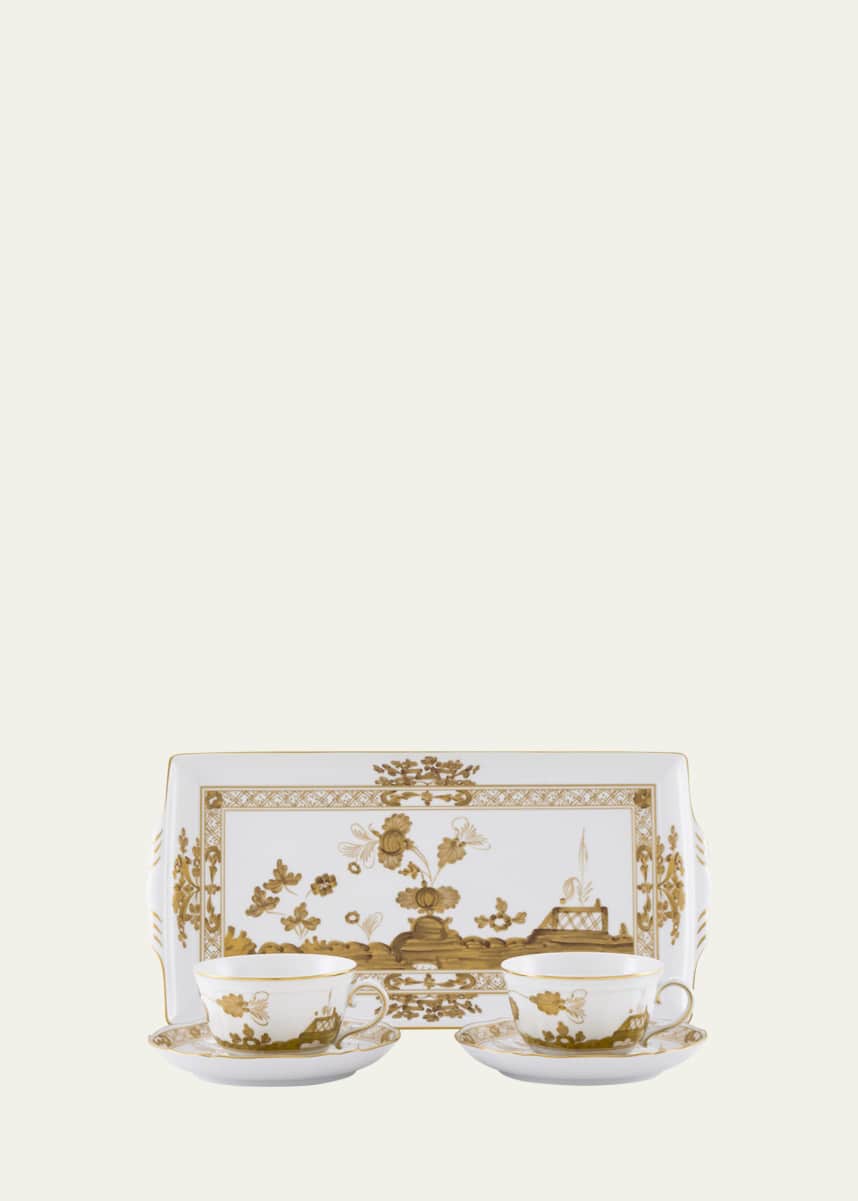 GINORI 1735 Oriente Italiano Aurum Tea Service Set