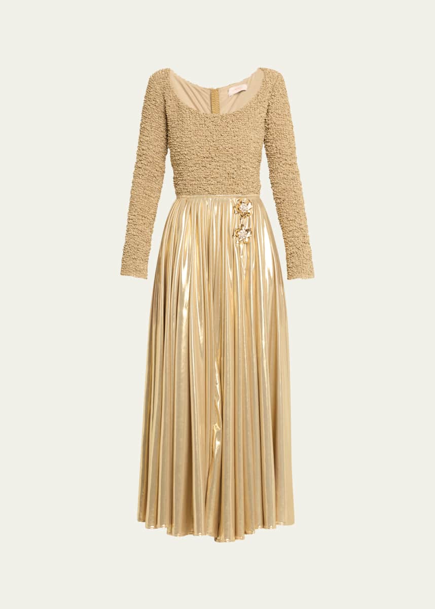 HARBISON Ailey II Mixed-Media Dress