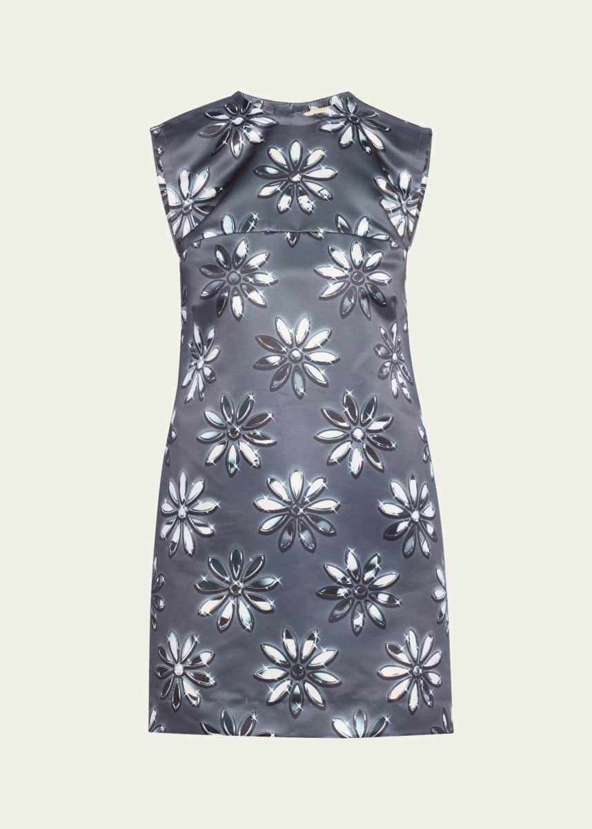MERYLL ROGGE Printed Mini Shift Dress