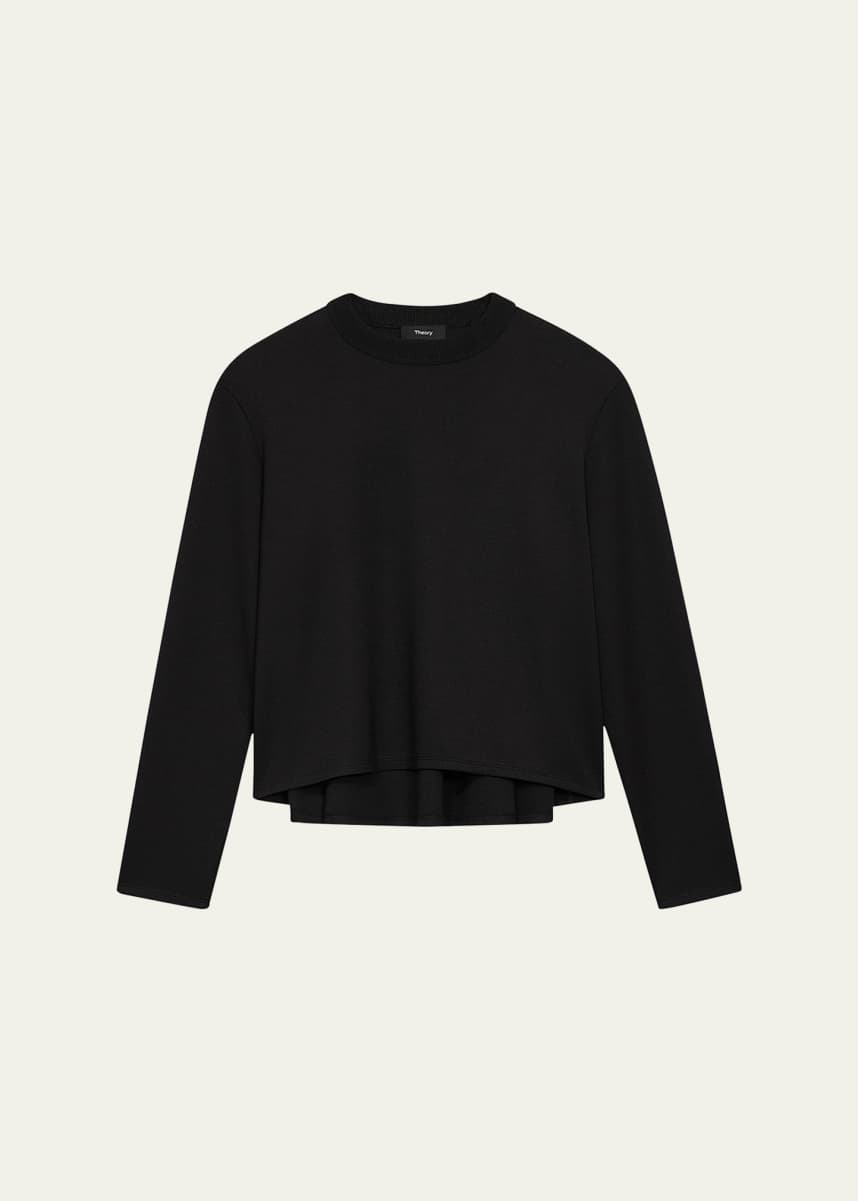 Theory A-Line Crewneck Pullover