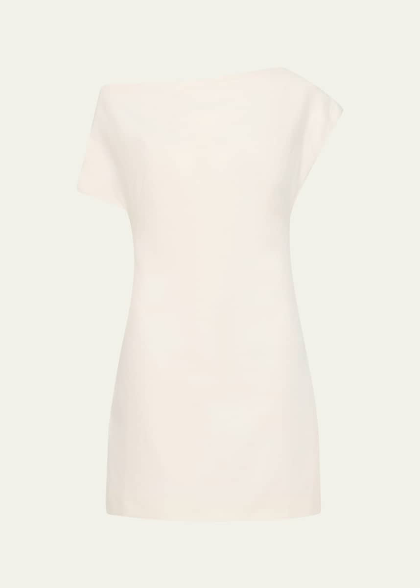 St. Agni Asymmetric Mini Dress
