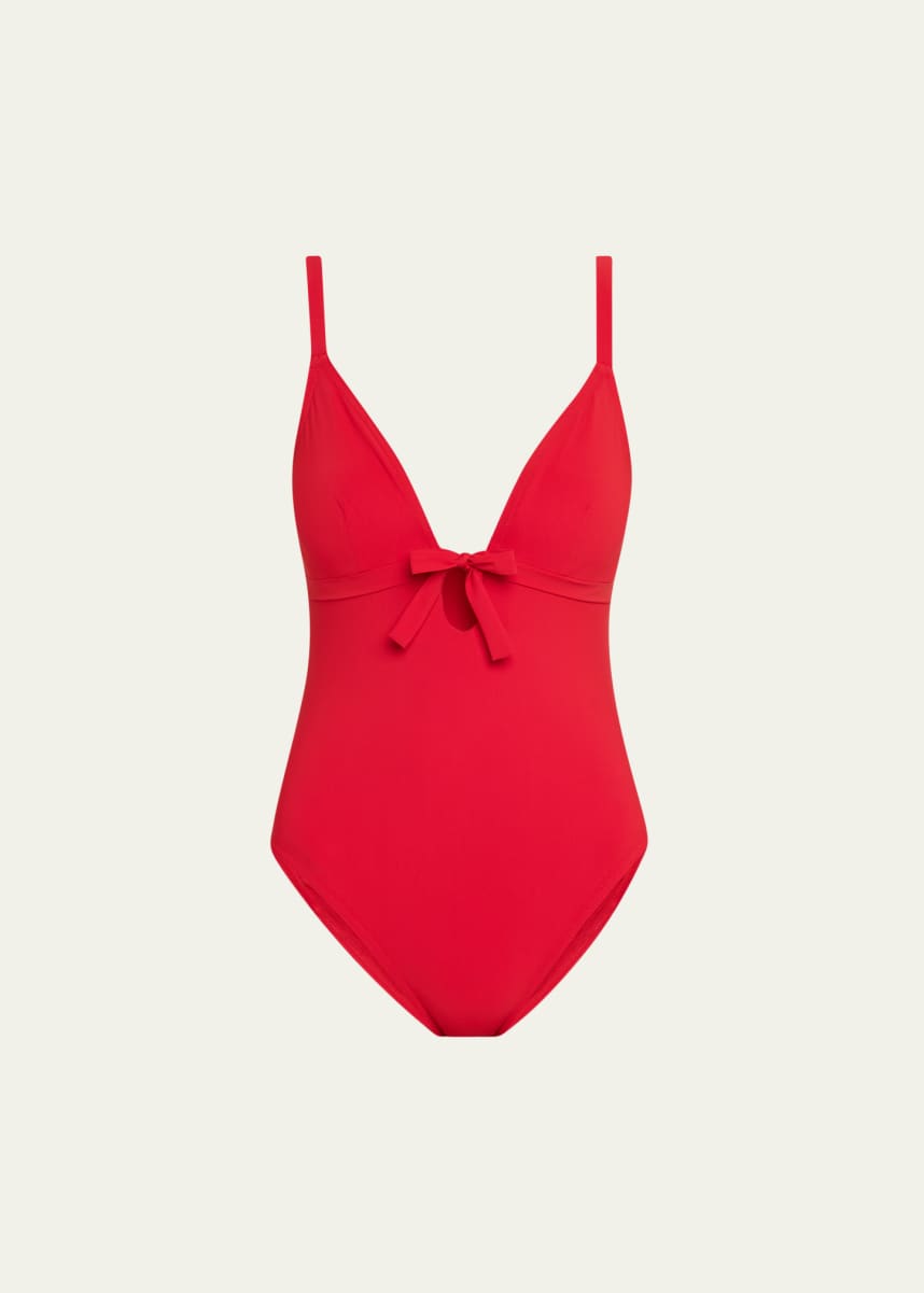 Karla Colletto Lenora Silent Underwire One-Piece Swimsuit