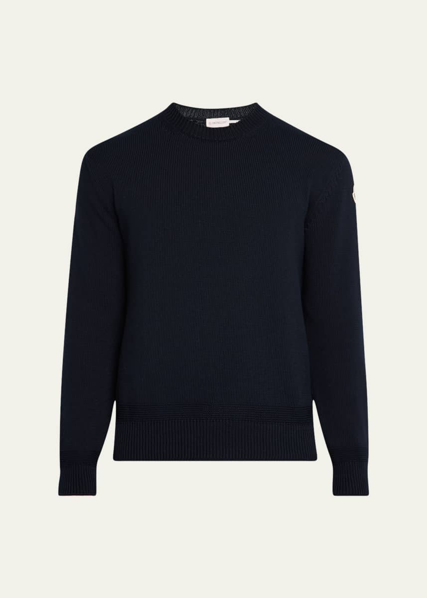 Moncler Men's Cotton Crewneck Sweater