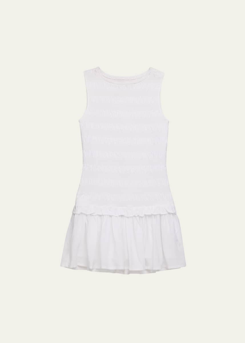 KatieJ NYC Girl's Tara Tween Smocked Dress, Size S-XL