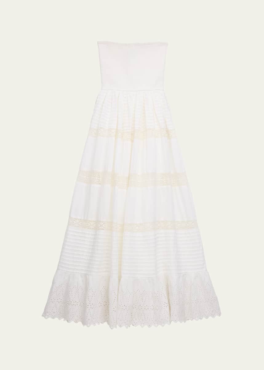 KatieJ NYC Girl's Reese Tween Lace-Trim Maxi Dress, Size S-XL