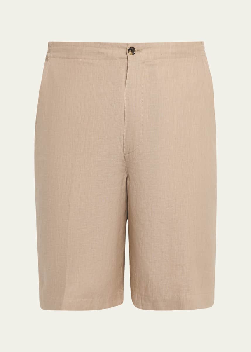 Loro Piana Men's Nolan Stretch Bermuda Shorts