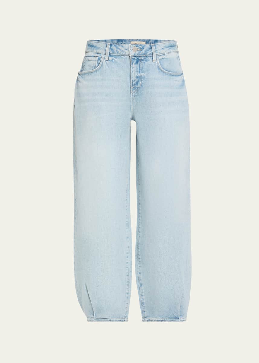 L'Agence Krista High-Rise Tapered Jeans