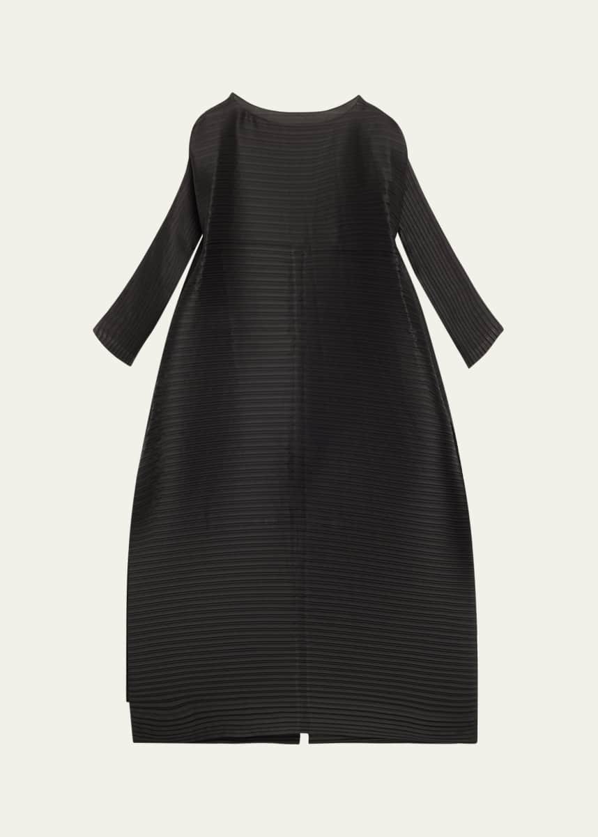 Issey Miyake Long Paneled Pleats Dress