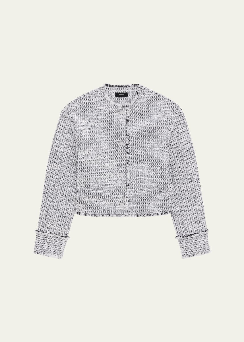 Theory Tailored Tweed Jacket