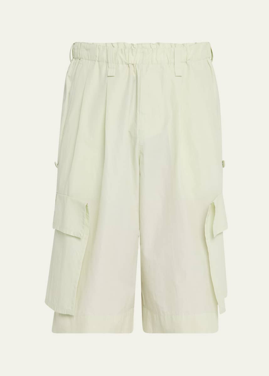 Homme Plisse Issey Miyake Men's Cotton Freshen Cargo Shorts