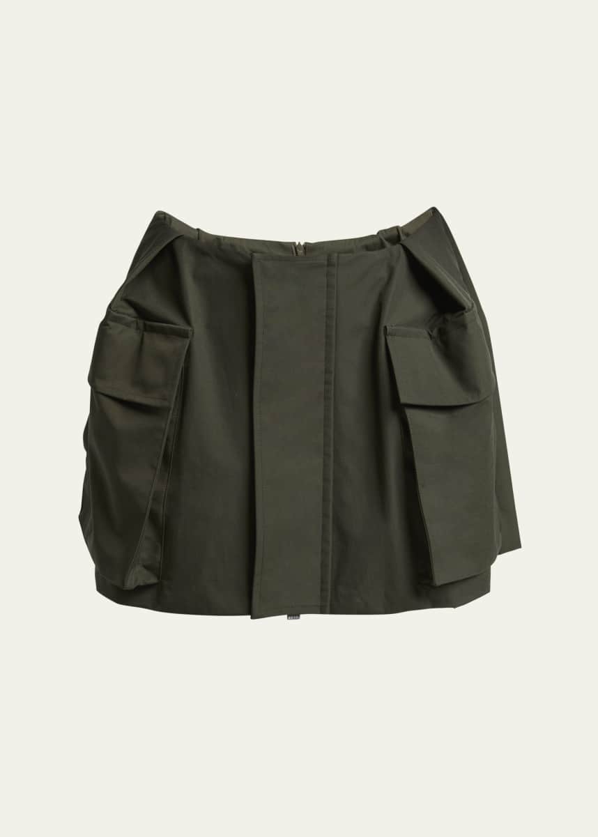 SACAI Cargo Pocket Mini Shorts