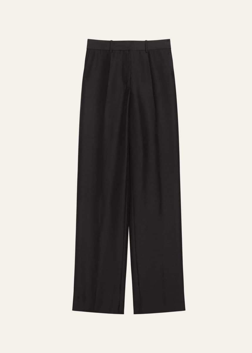Helmut Lang Sheer Straight-Leg Trousers