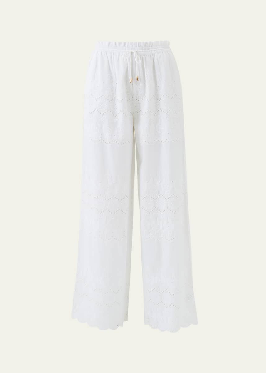 Melissa Odabash Immy Eyelet Drawstring Trousers