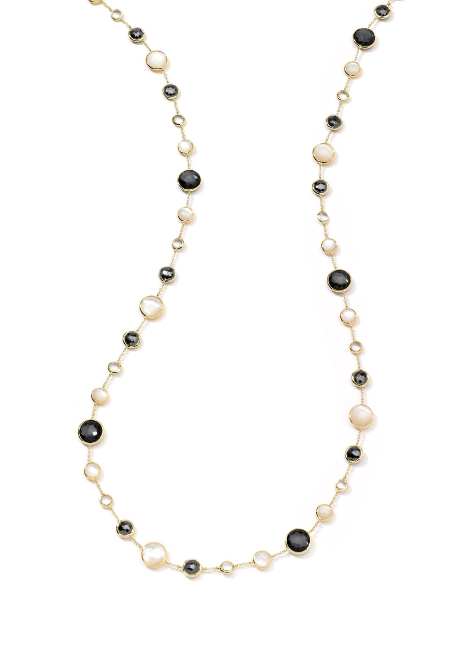 Image 1 of 1: Lollitini Long Necklace in 18K Gold