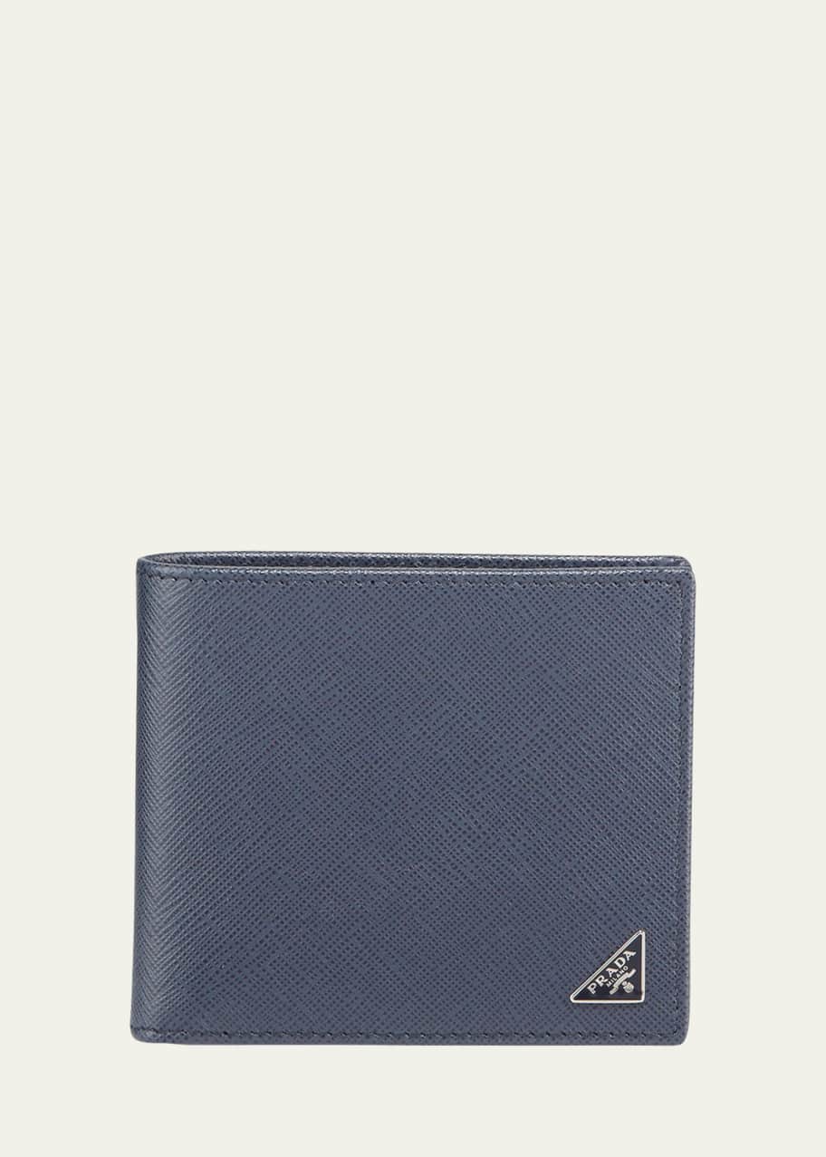 Image 1 of 1: Saffiano Bi-Fold Wallet