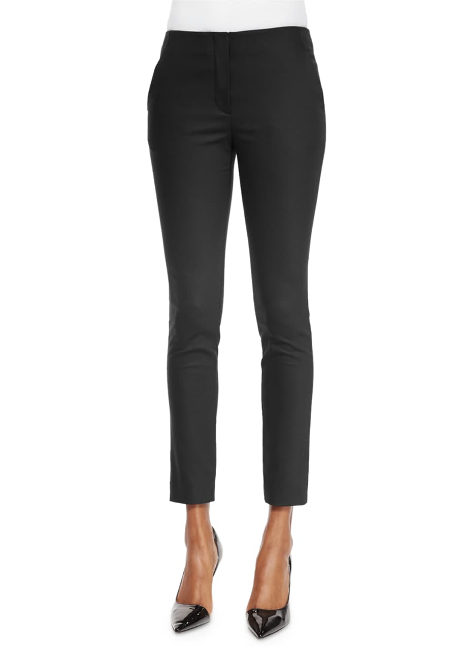 Image 1 of 1: Flat-Front Skinny Pants