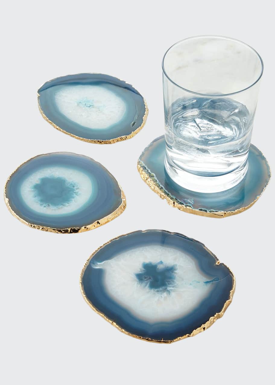 Image 1 of 1: Agate Coasters, Set of 4