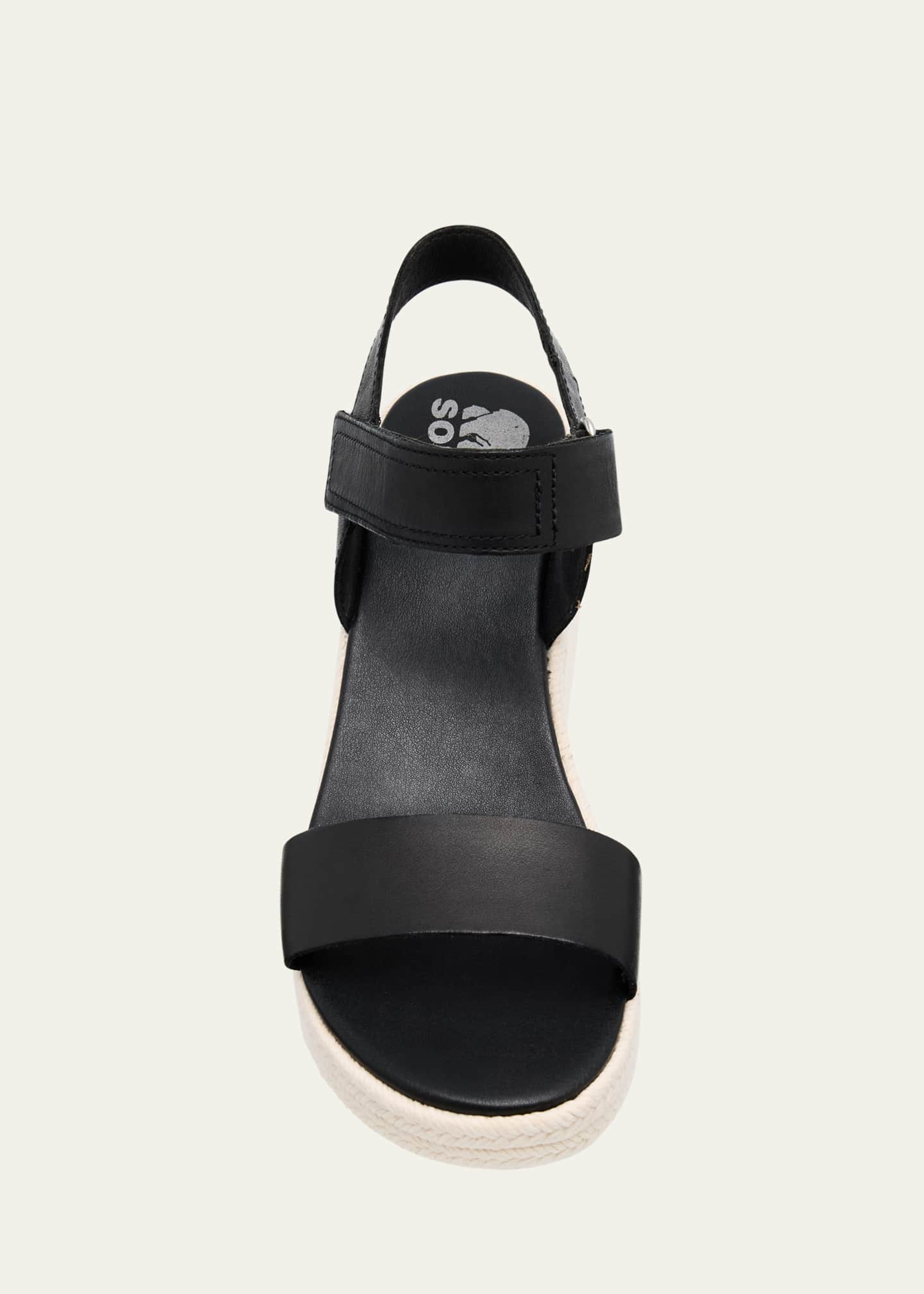 Sorel Cameron Suede Grip Espadrille Sandals Image 6 of 6