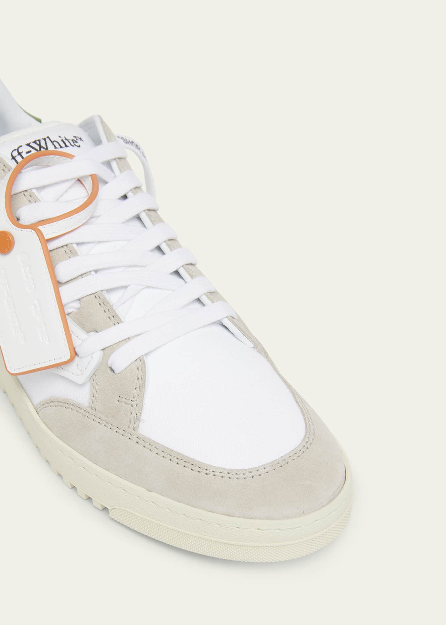 Off-White Men's 5.0 Canvas and Leather Low-Top Sneakers Image 5 of 5
