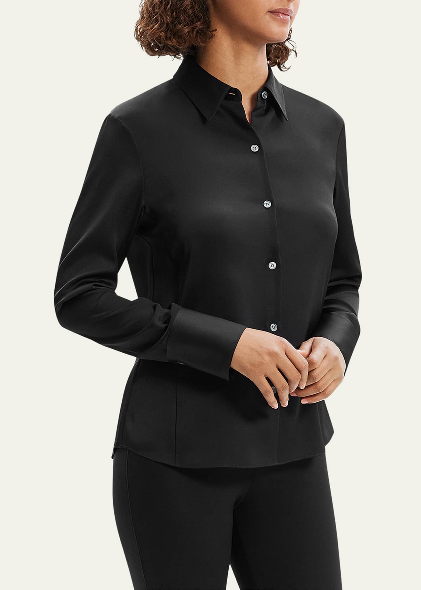 Theory Silk Straight Shirt Image 7 of 7