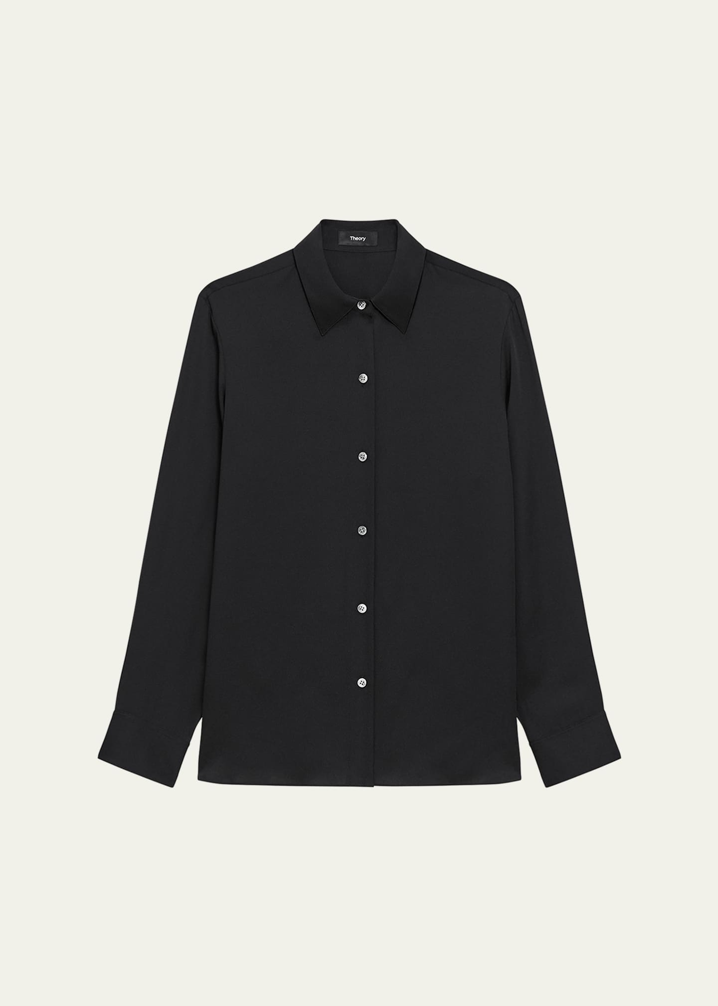 Theory Silk Straight Shirt Image 1 of 7
