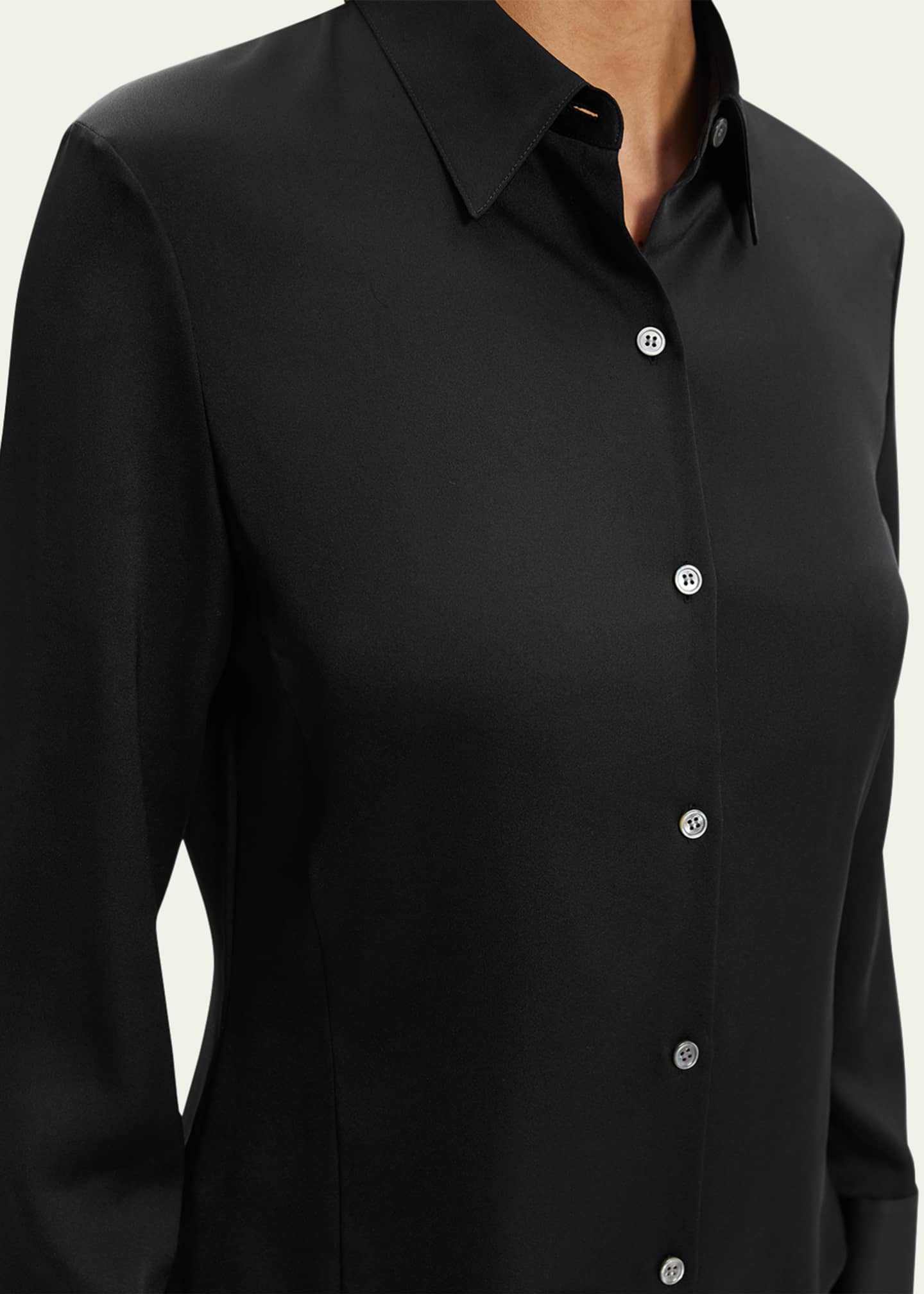 Theory Silk Straight Shirt Image 5 of 7