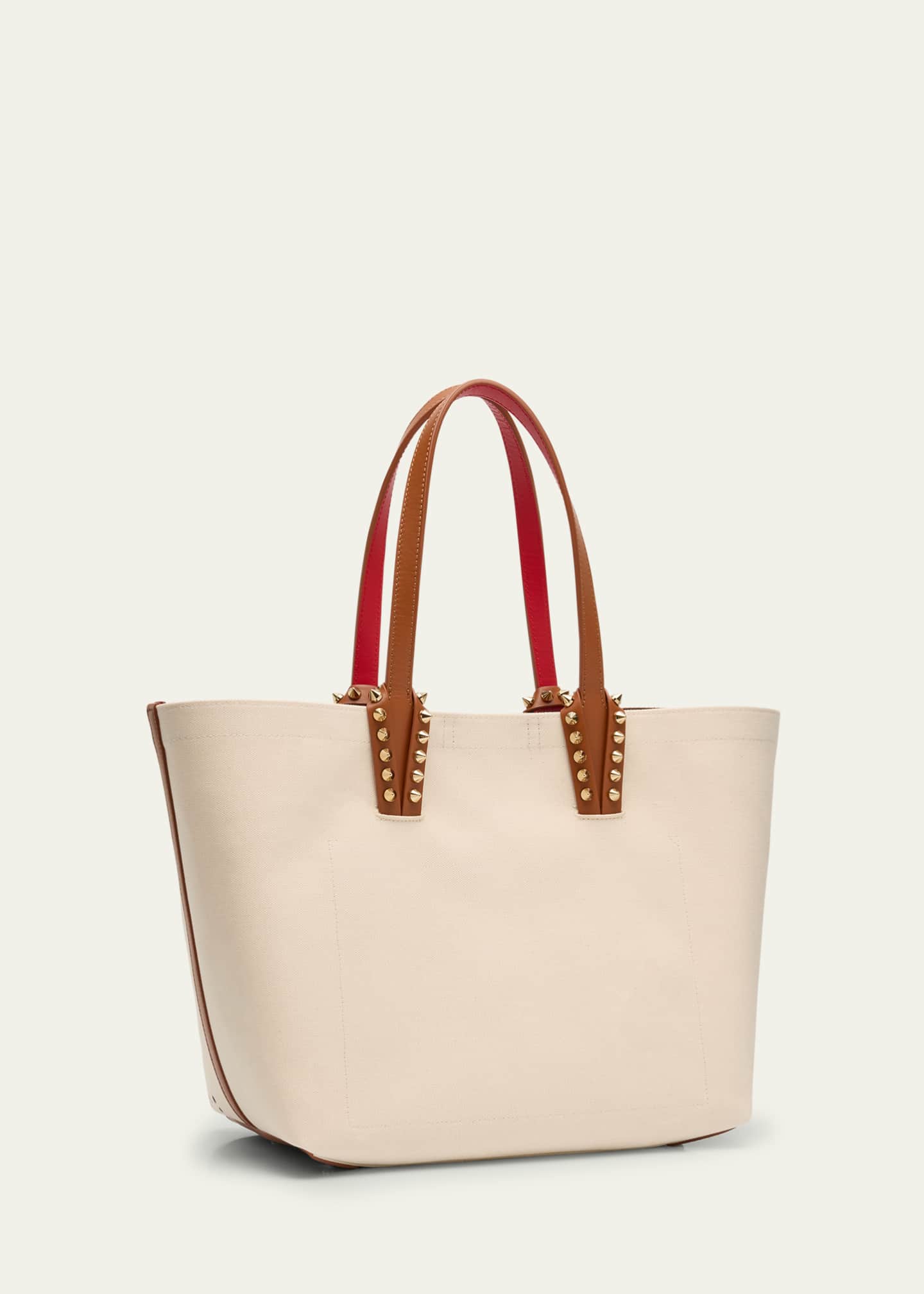 Christian Louboutin Cabata Small Beach Splash Logo Tote Bag Image 3 of 6