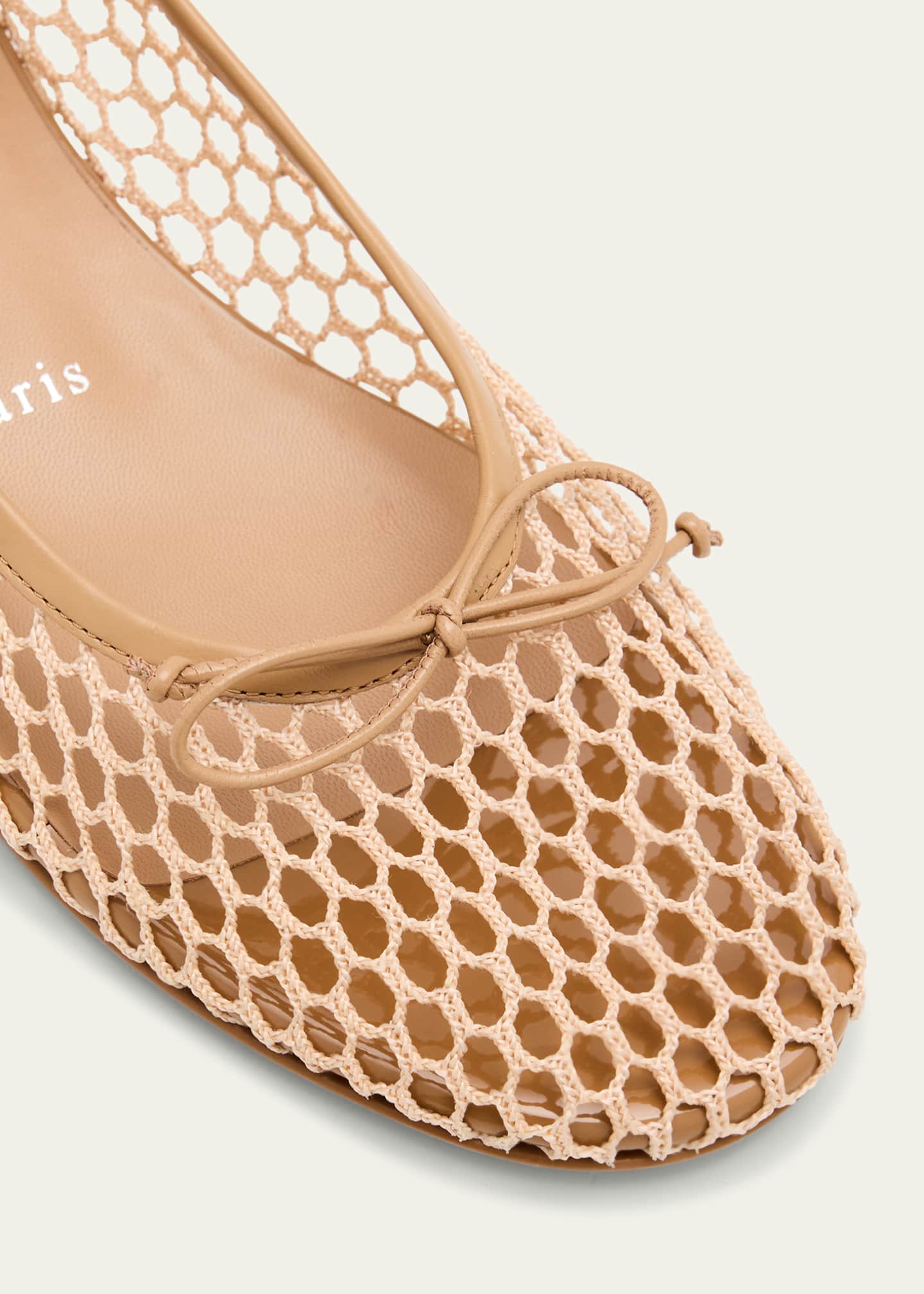 Christian Louboutin Sweet Jane Net Red Sole Ballerina Flats Image 3 of 5