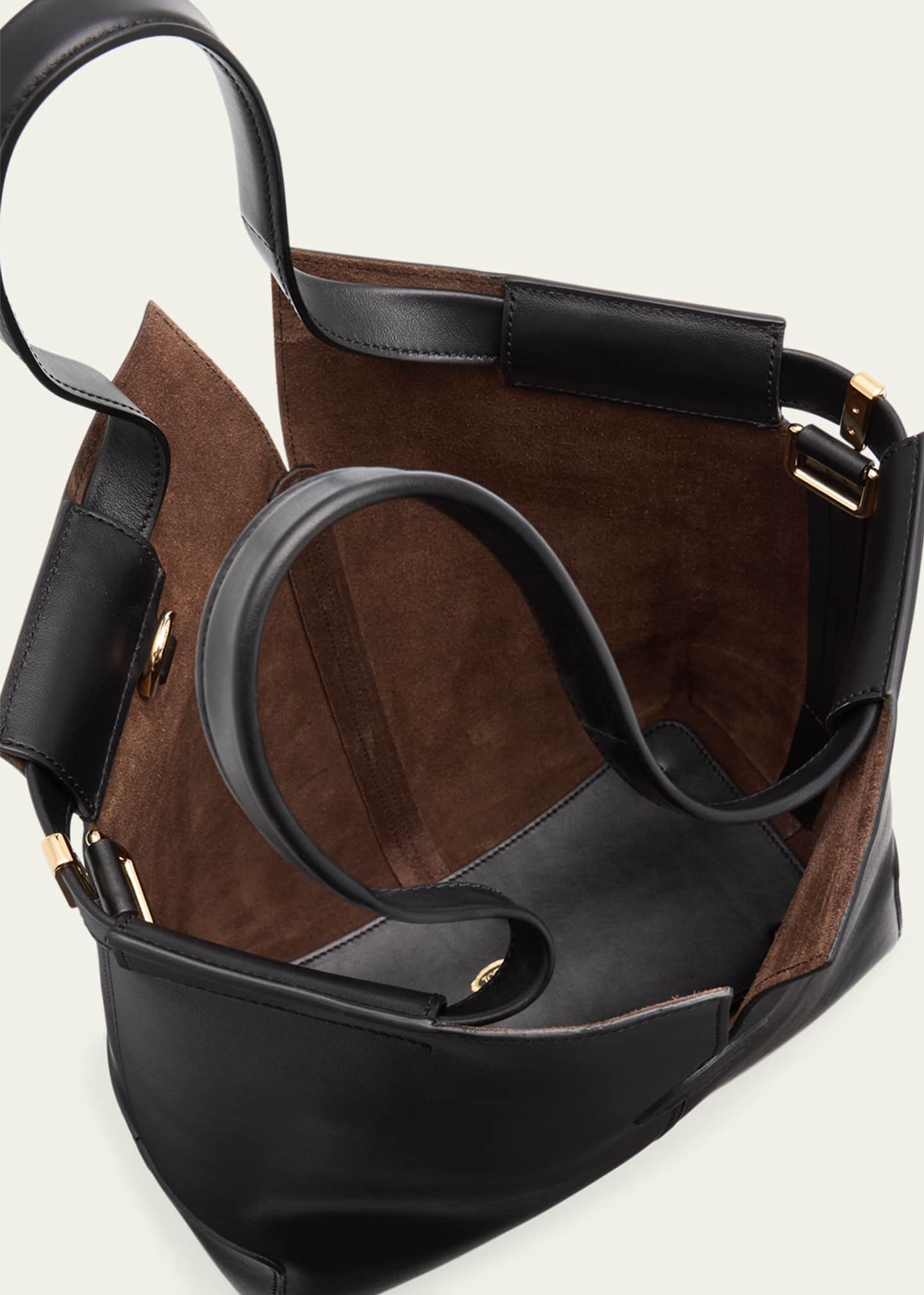 Tod's Small Leather Tote Bag Image 4 of 6