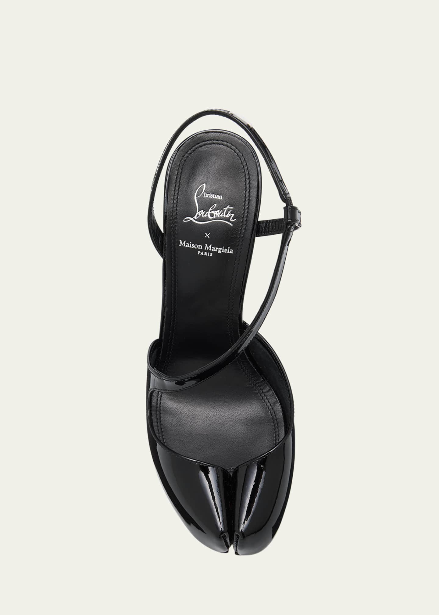 Christian Louboutin x Maison Margiela Loubiella Tabi-Toe Stilleto Sandals Image 4 of 4