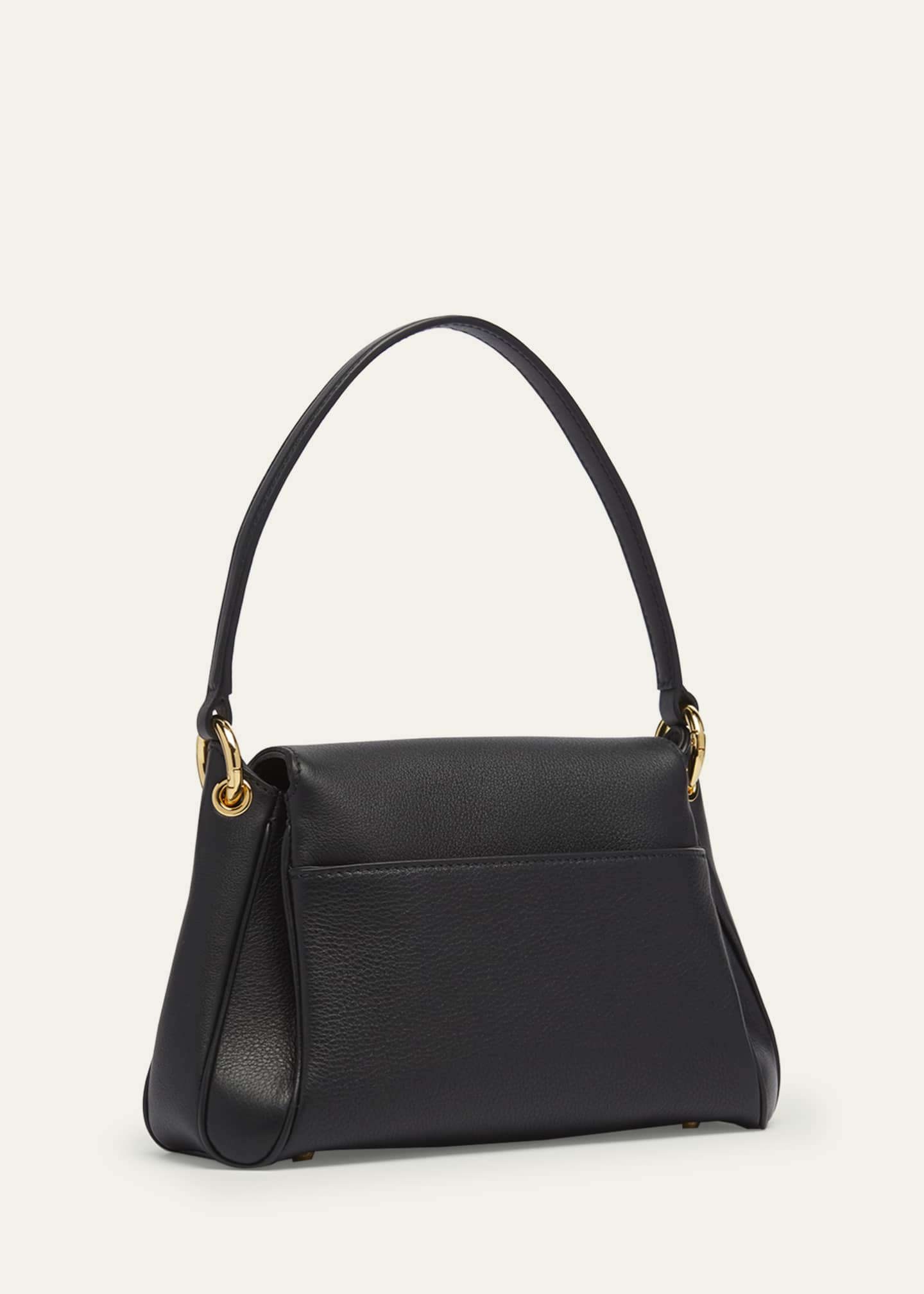 TOM FORD Tara Small Shoulder Bag in Grain Leather Image 3 of 6