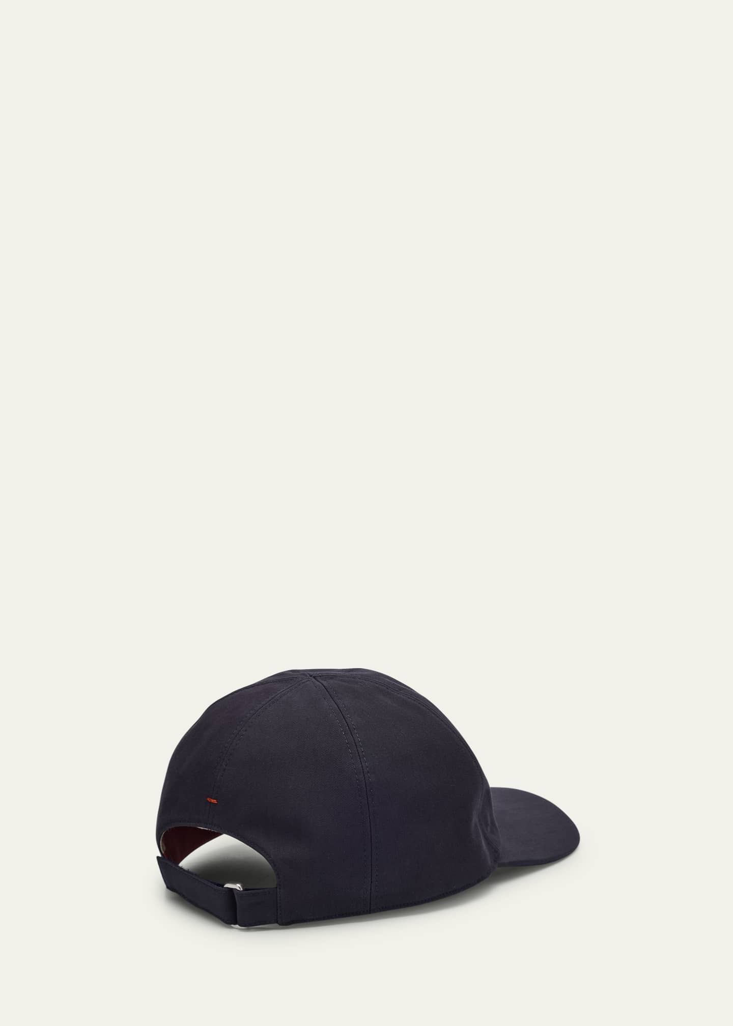 Loro Piana Men's Six-Panel Tonal Logo Baseball Cap Image 2 of 2