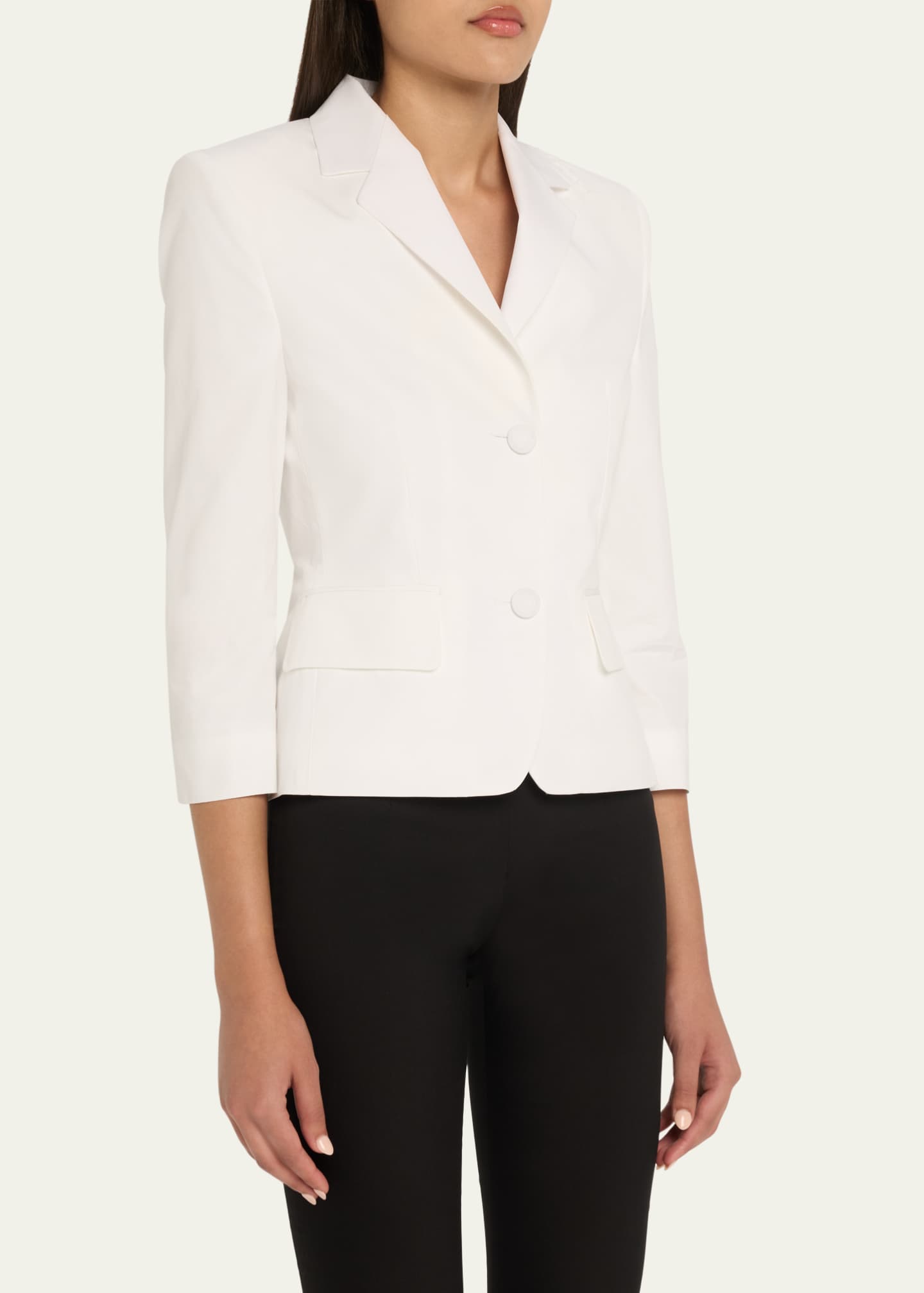 Marni Compact Organic Cotton Poplin Baby Jacket Image 4 of 5