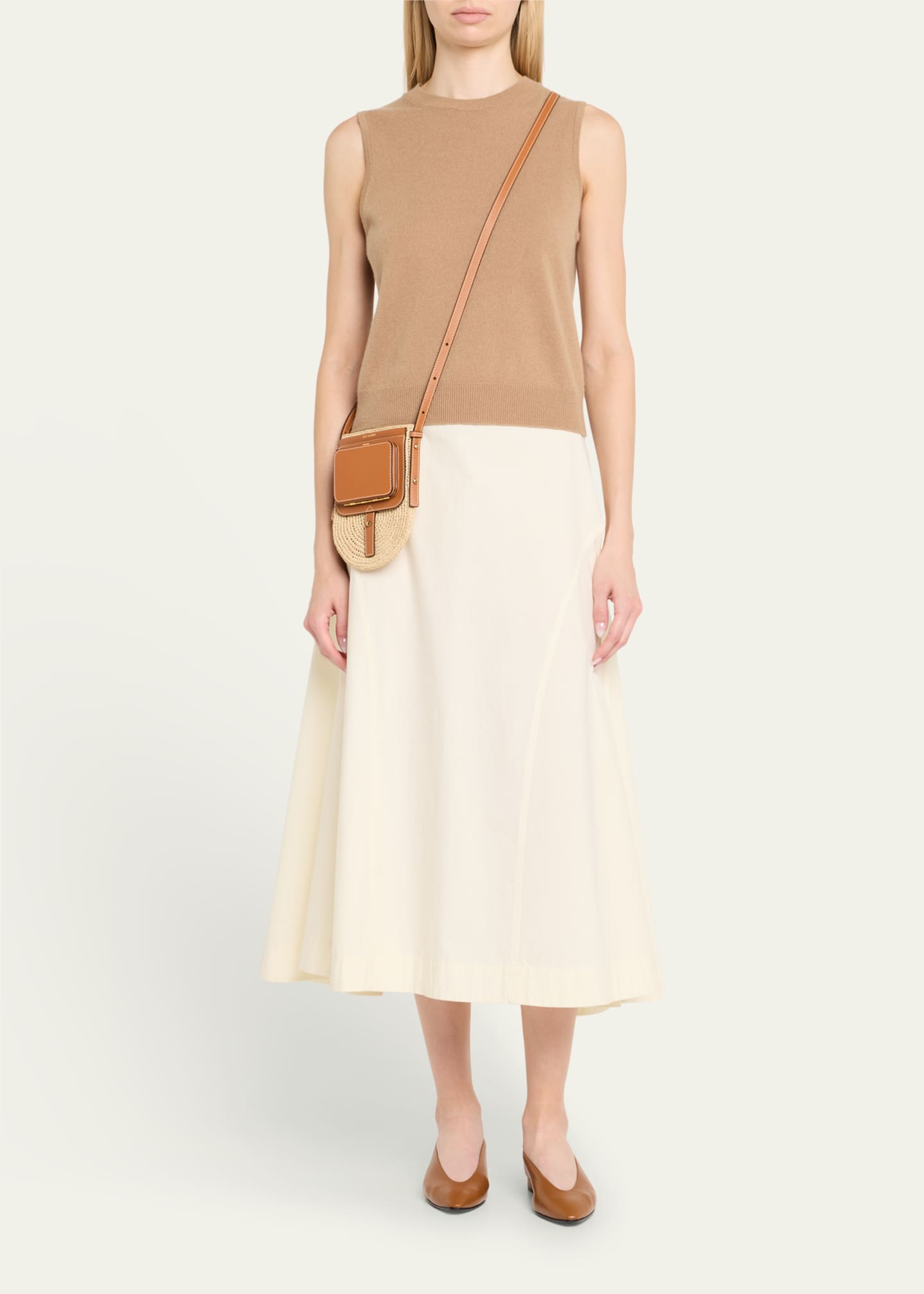 LUTZ MORRIS Porter Crochet Raffia Phone Crossbody Bag Image 5 of 6