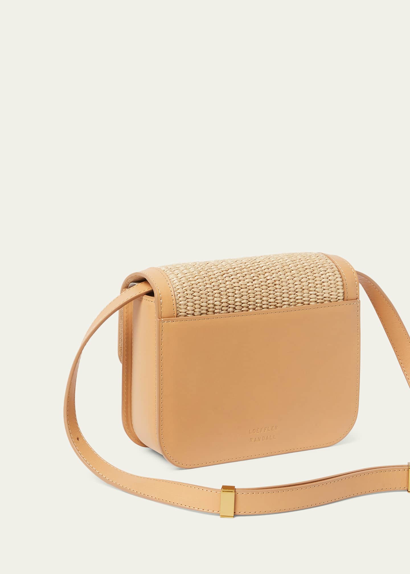 Loeffler Randall Desi Flap Woven Leather Crossbody Bag Image 2 of 4