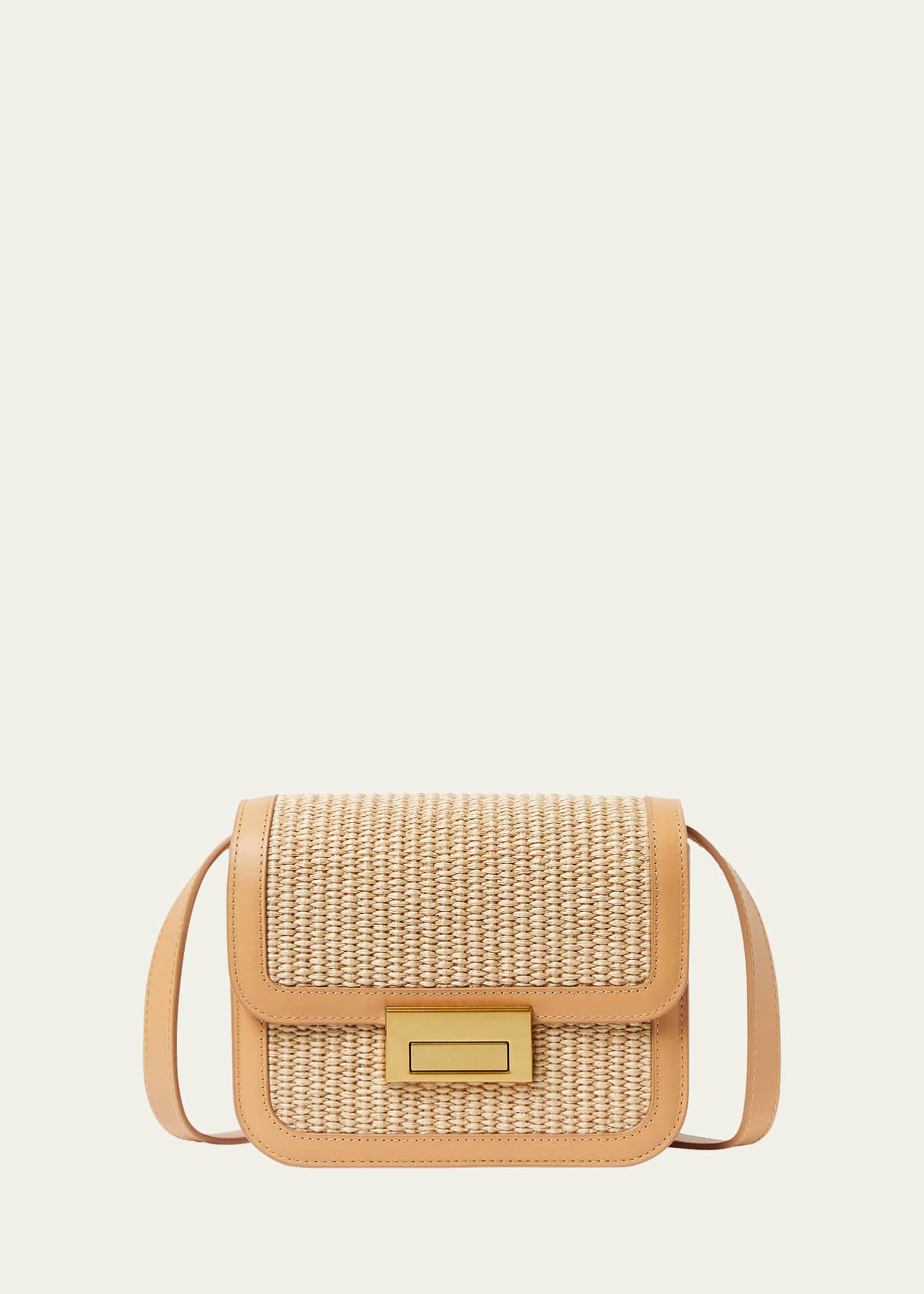Loeffler Randall Desi Flap Woven Leather Crossbody Bag Image 1 of 4