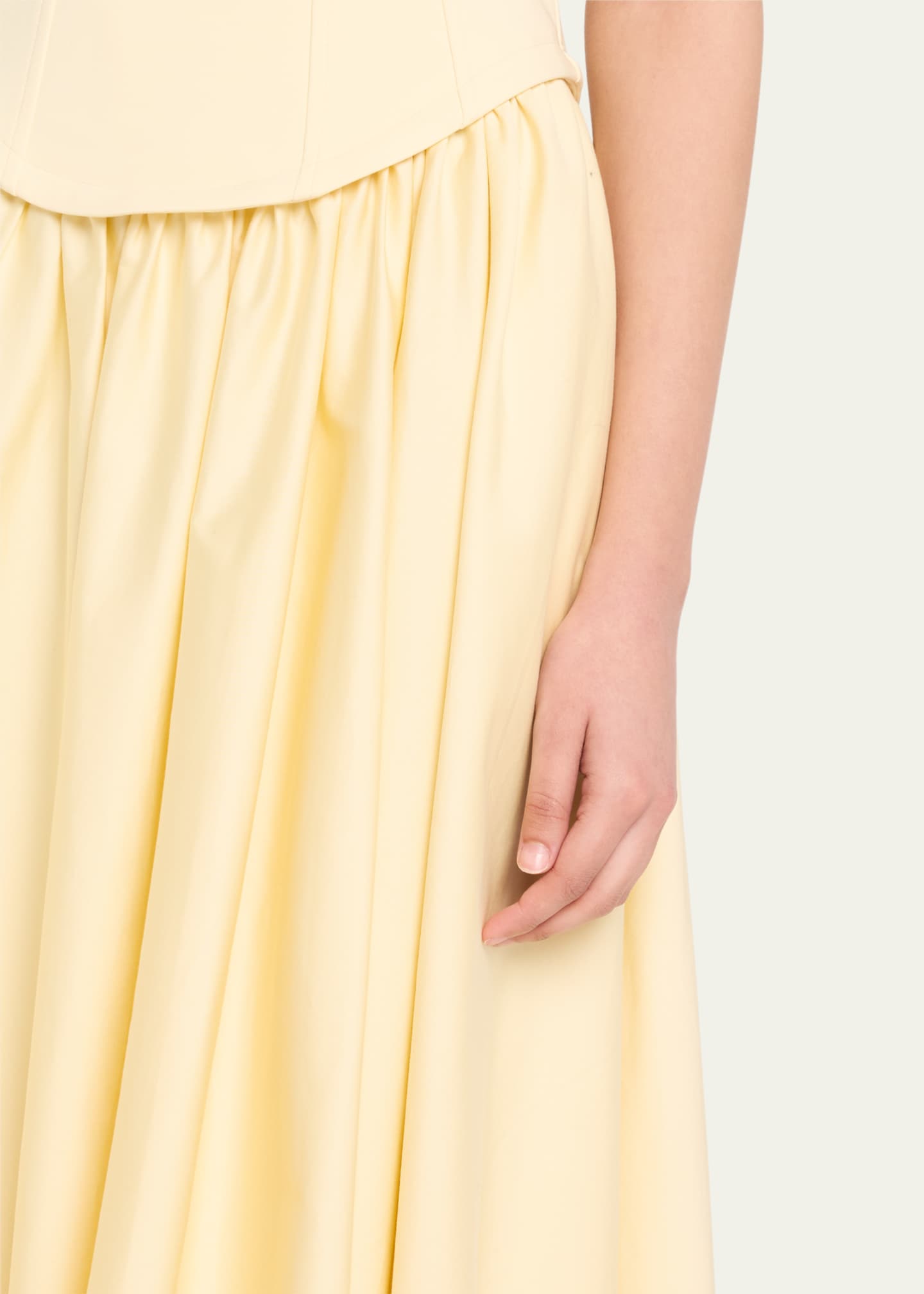 Toccin Melody Corset Combo Midi Dress Image 5 of 5