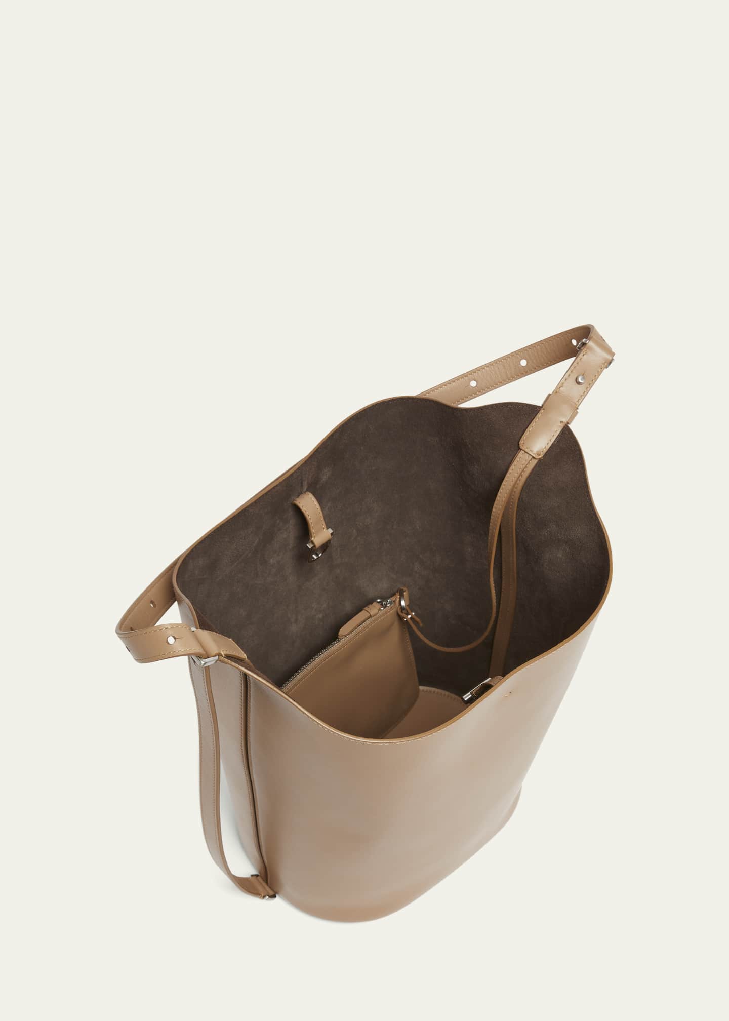 Proenza Schouler Brant Smooth Leather Bucket Bag Image 4 of 6