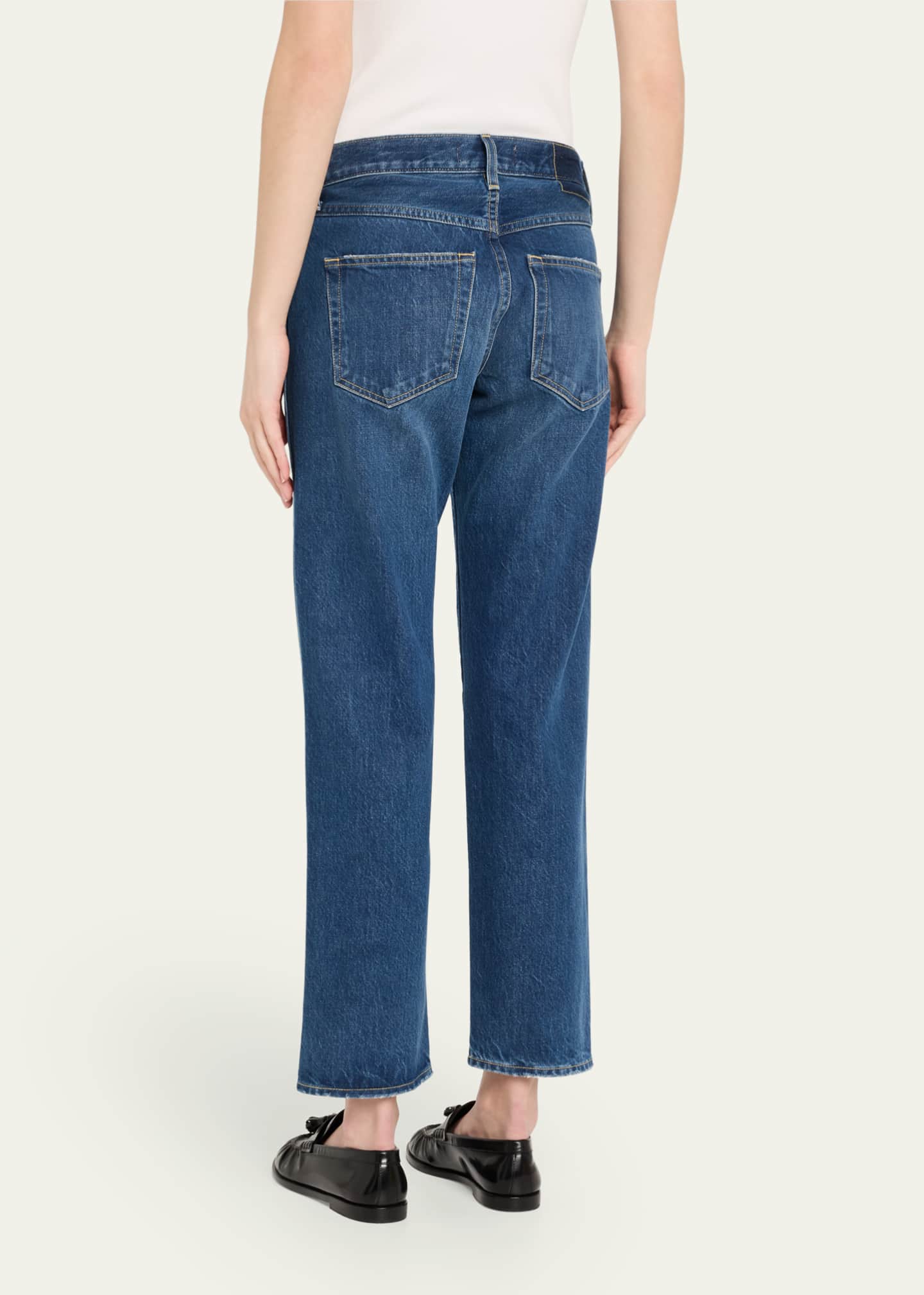 AMO Denim Libby Mid-Rise Tapered Jeans Image 2 of 4