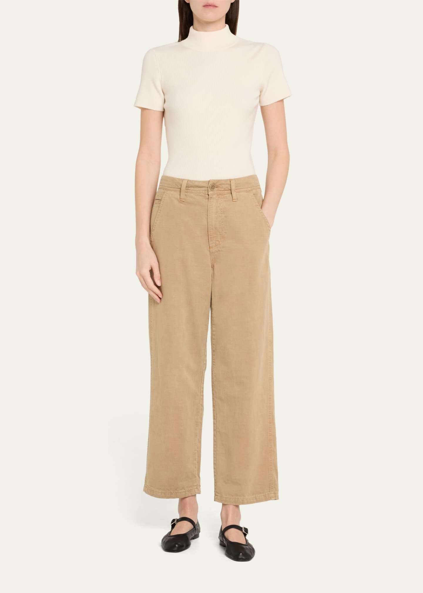 AMO Denim Ursula Wide-Leg Pants Image 2 of 5