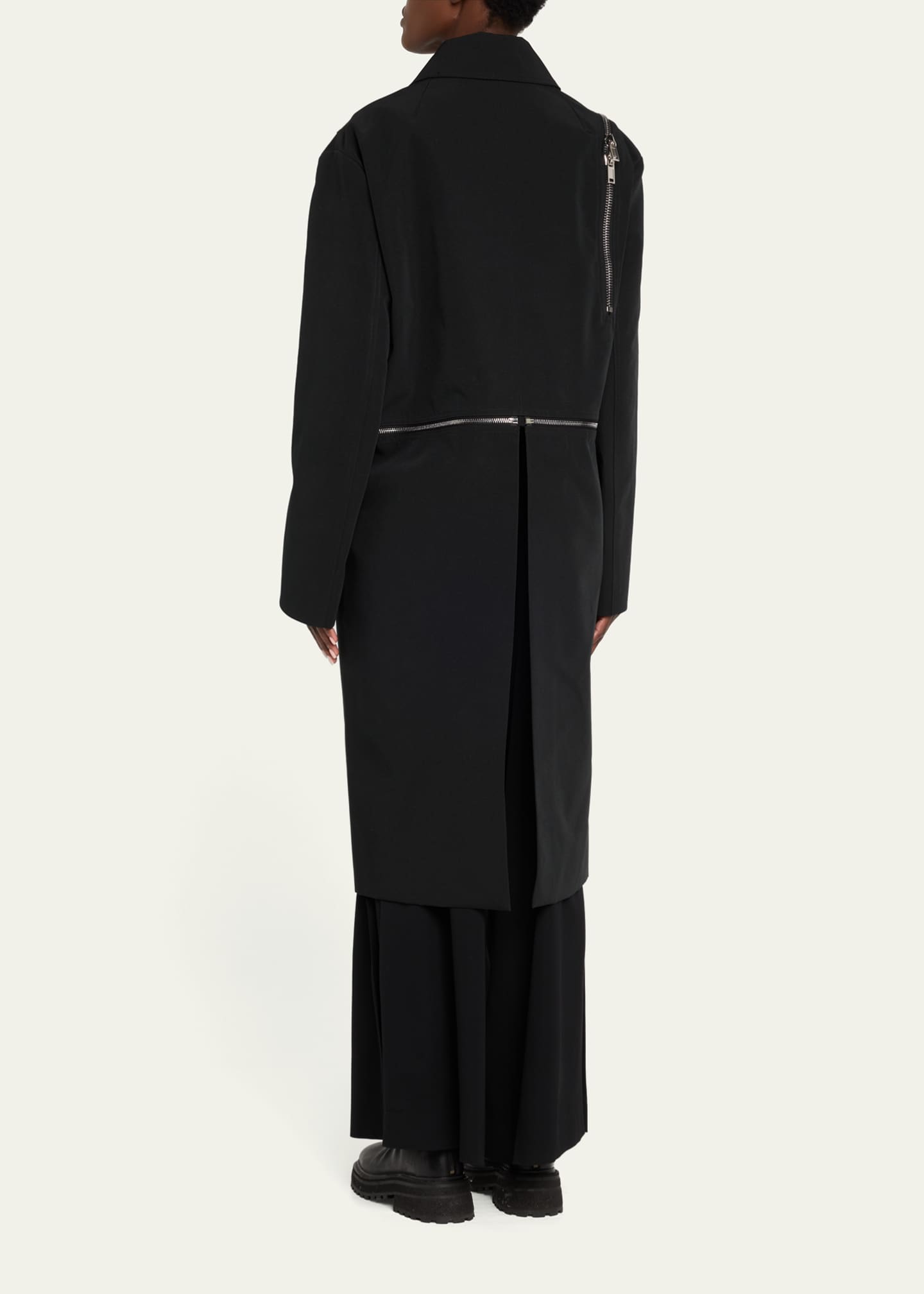 Rick Owens Headon Jumbo Convertible Zip Jacket Image 3 of 5