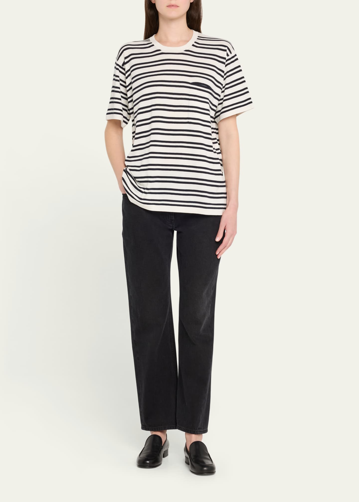 TWP Striped Big Boy Tee Image 2 of 5