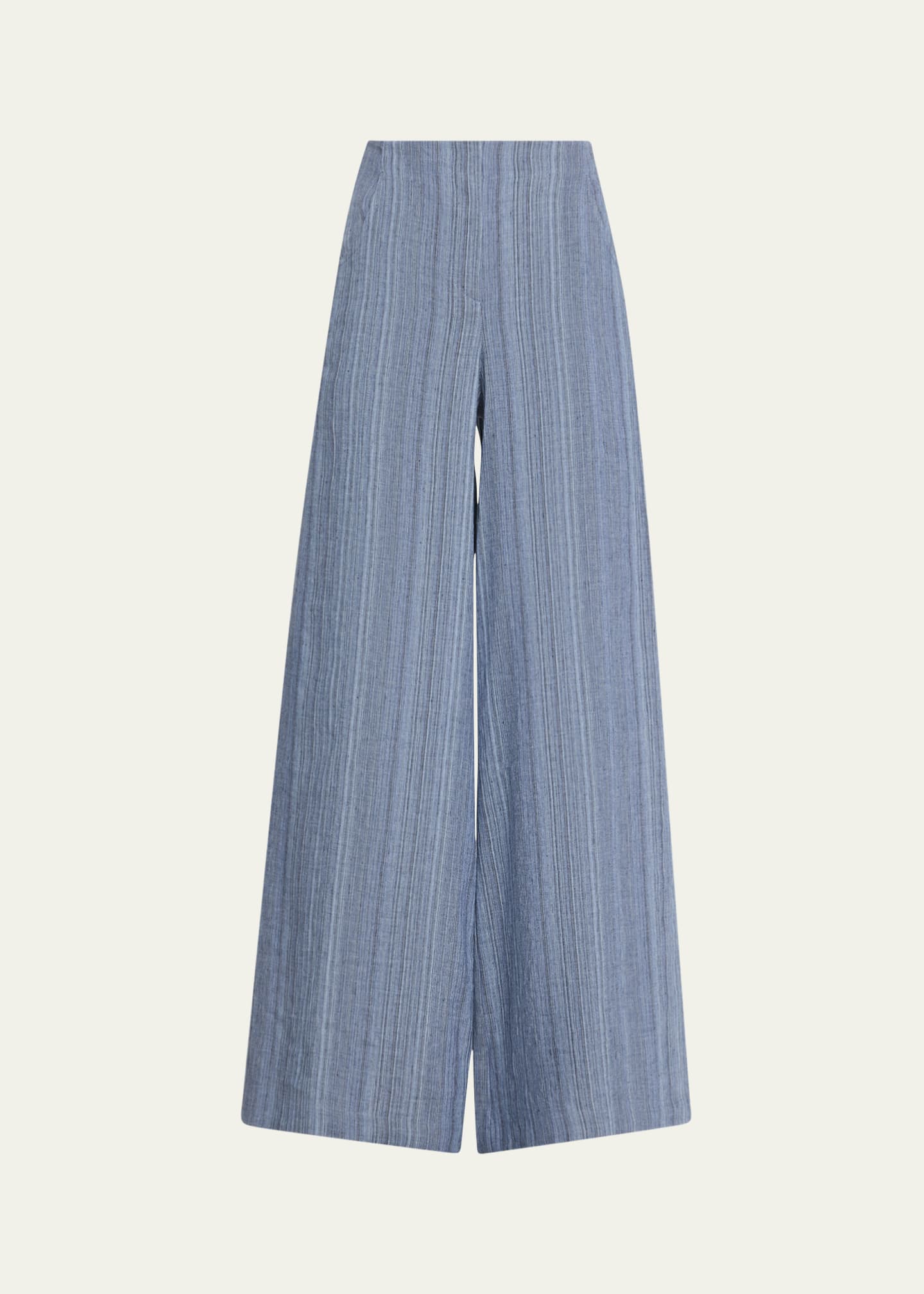 TWP Demie Cotton-Linen Trousers Image 1 of 5