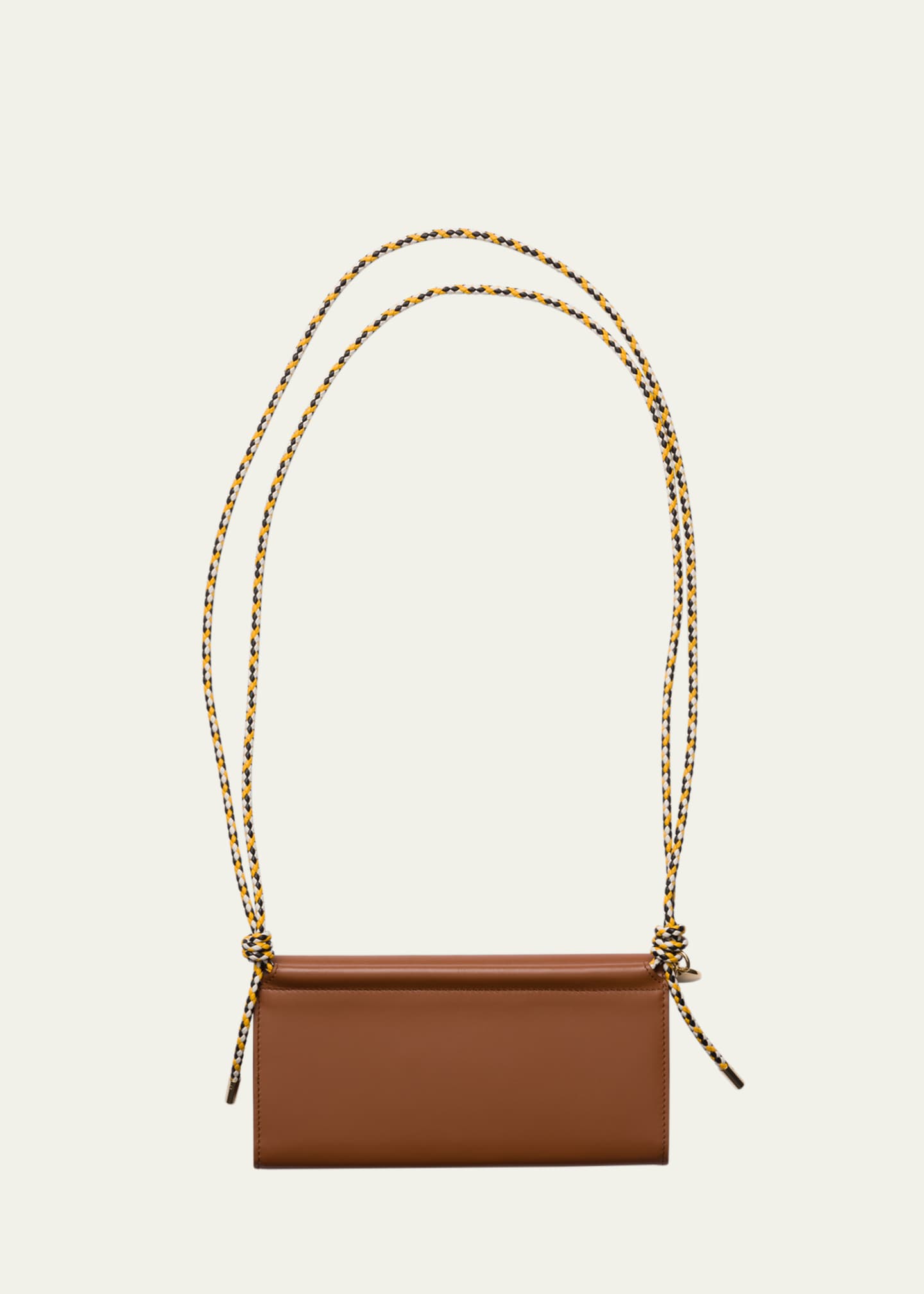 Prada Flap Leather Wallet on Rope Strap Image 2 of 3