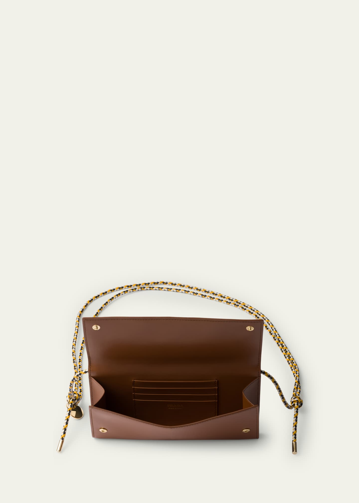 Prada Flap Leather Wallet on Rope Strap Image 3 of 3