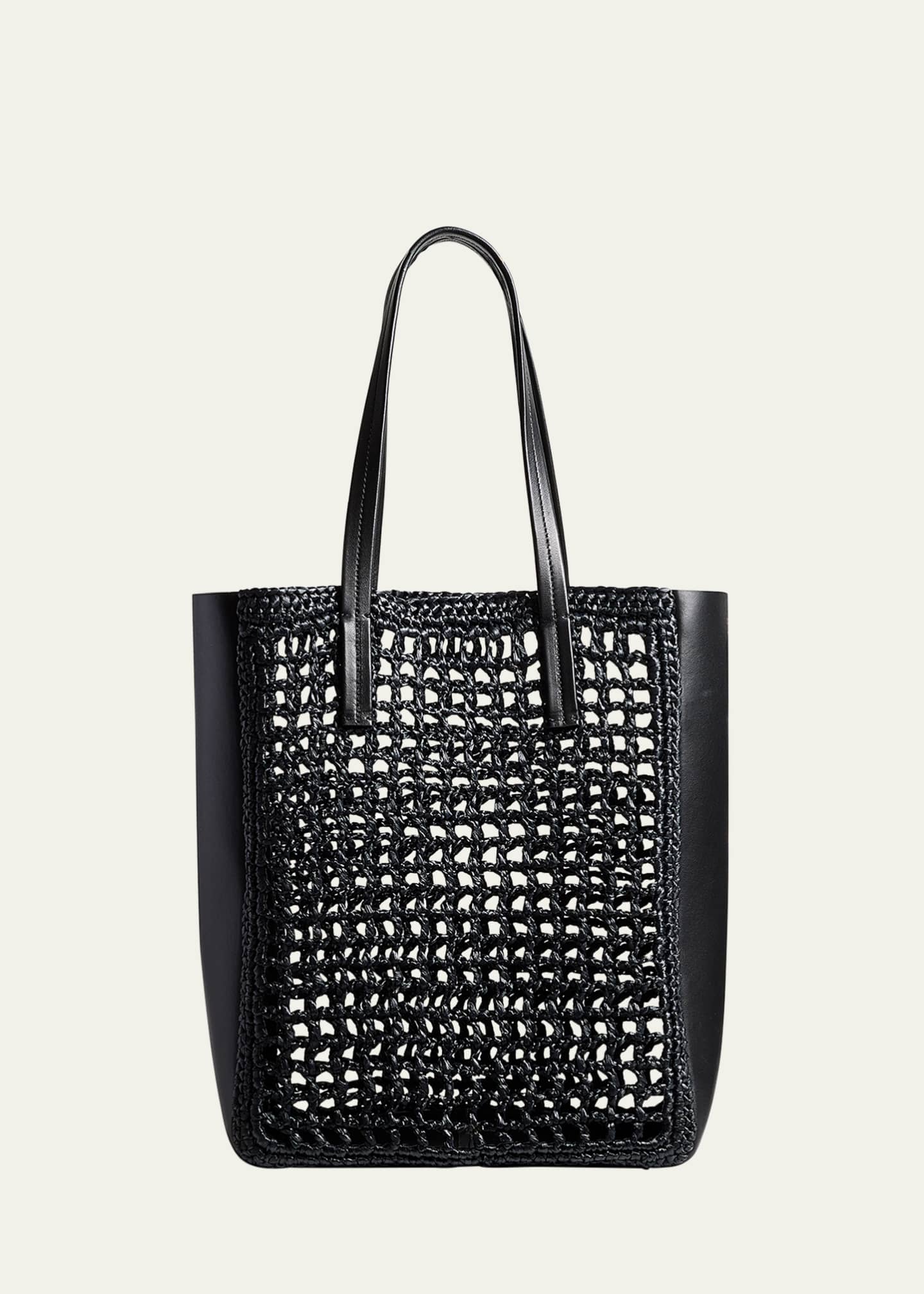 Khaite Zoe Small Raffia Tote Bag Image 1 of 3