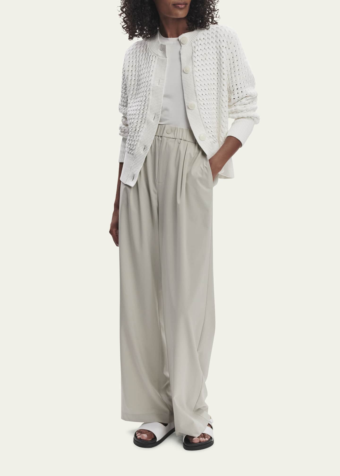 Varley Bettina Textured Knit Jacket Image 2 of 5