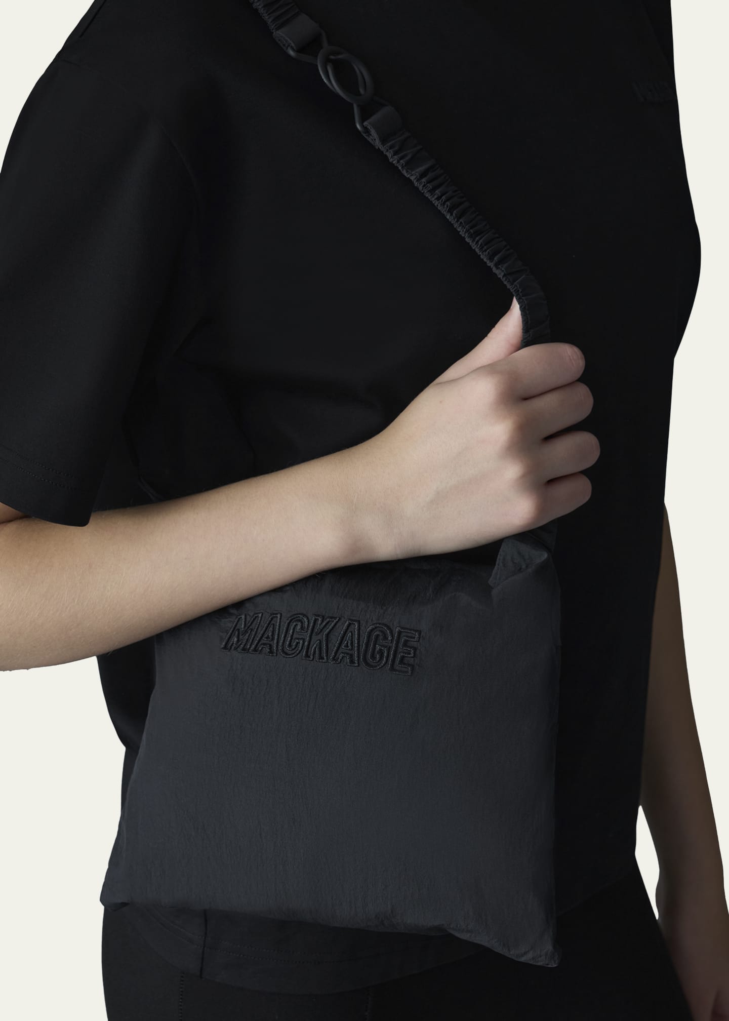 Mackage Alyster Packable Long Rain Jacket Image 2 of 5